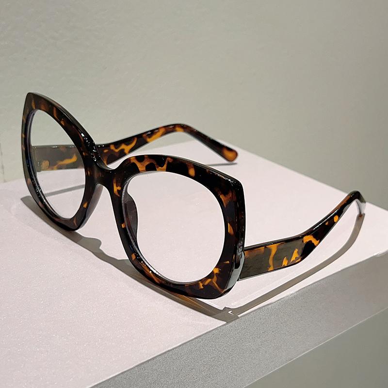 

Очки с неровной оправой Женские Модные Лоскутные Оптические Оправы с Блокировкой Синего Света Новые Трендовые Стильные Дизайнерские Очки transparent lenses