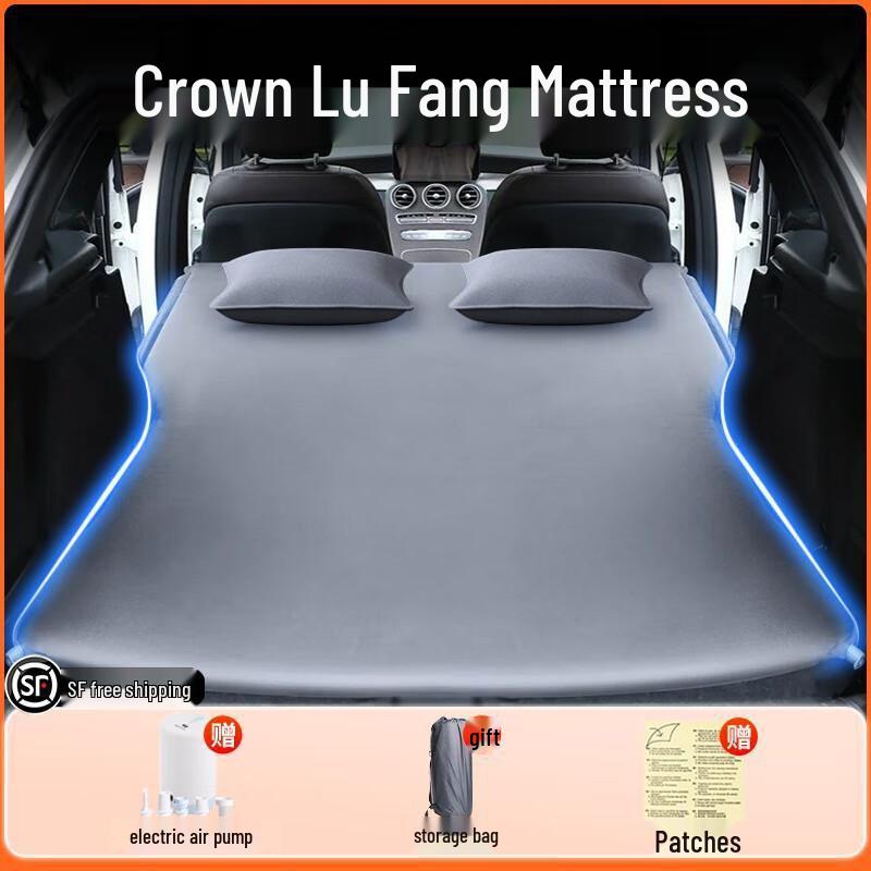 Colchão Inflável de Camping para Porta-malas e Banco Traseiro de Toyota Crown/Land Cruiser