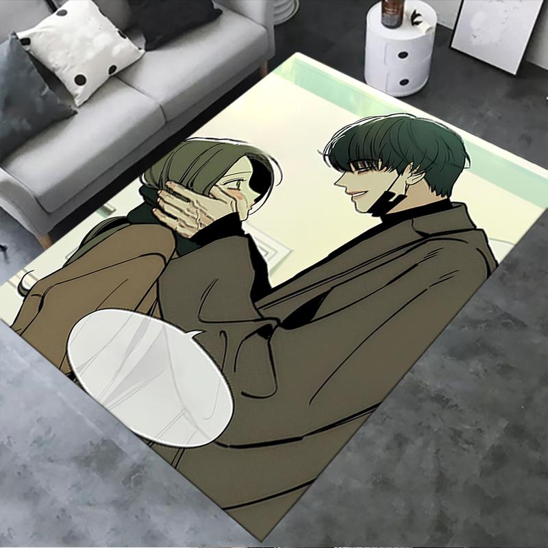 2025 New Tears on a Flower Carpet Rug for Living Room Bedroom Home Sofa Decoration,Kids play Non-slip Floor Mat190