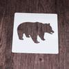 Reusable Animal Painting Stencils Various Pattern Silhouette DIY Craft Templates On Wood Wall Paper Card Canvas Door 9x