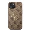 Guess 4g big metal logo coque iphone 14 (marron) - 3666339066284