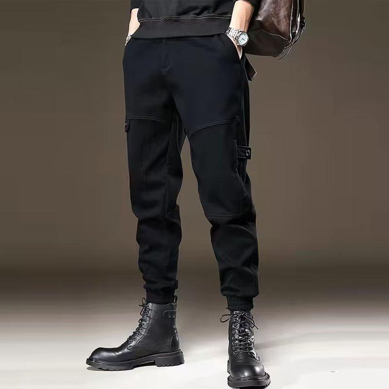 New Men's Loose Multi Pocket Outdoor Sports Work Pants Casual Pants