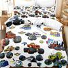 3D Print Blaze N Monster Machines Bedding Set Cartoon Duvet Cover Double Twin Full Queen King Adult Boys Bedclothes Quilt Cover