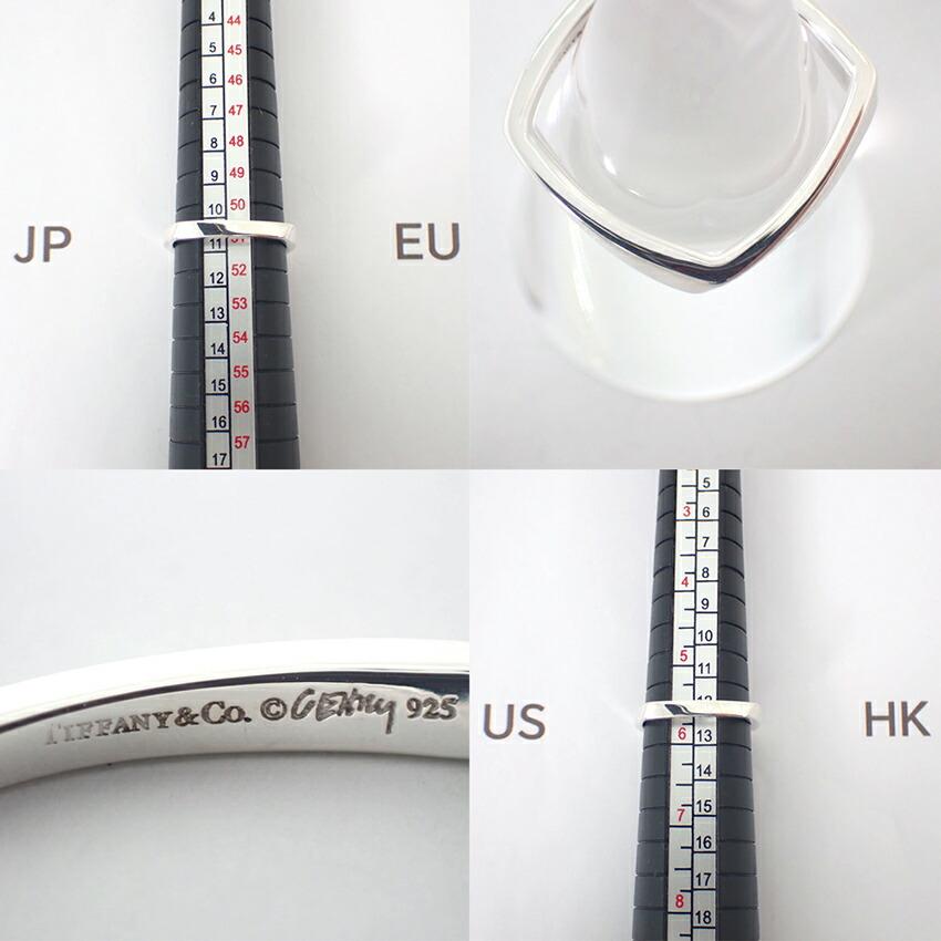 [Pre-owned] TIFFANY/Tiffany 925 Frank Gehry Torque Narrow Ring / Size 10 / J112-10