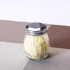Transparent Glass Seasoning Jar with Open-Hole Lid for Kitchen Condiments