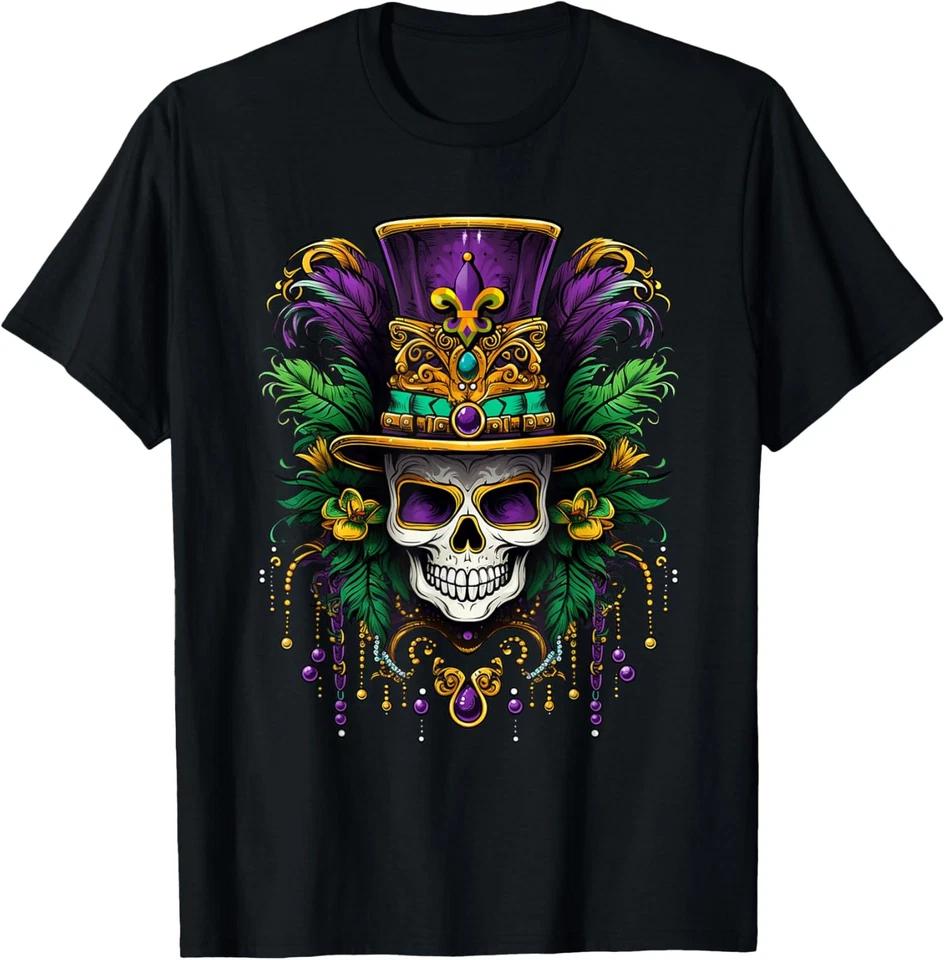 Mardi Gras Costume Sugar Carnival New Orleans Trip T-Shirt XL