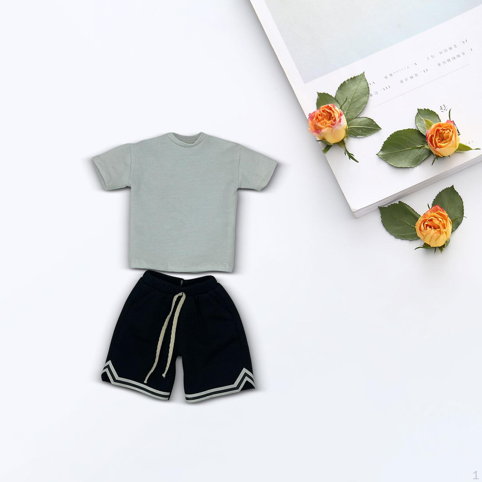 

1/6 Мужская фигурка Одежда Костюм Фигурки для 12 дюймов Солдат White Shirt Set