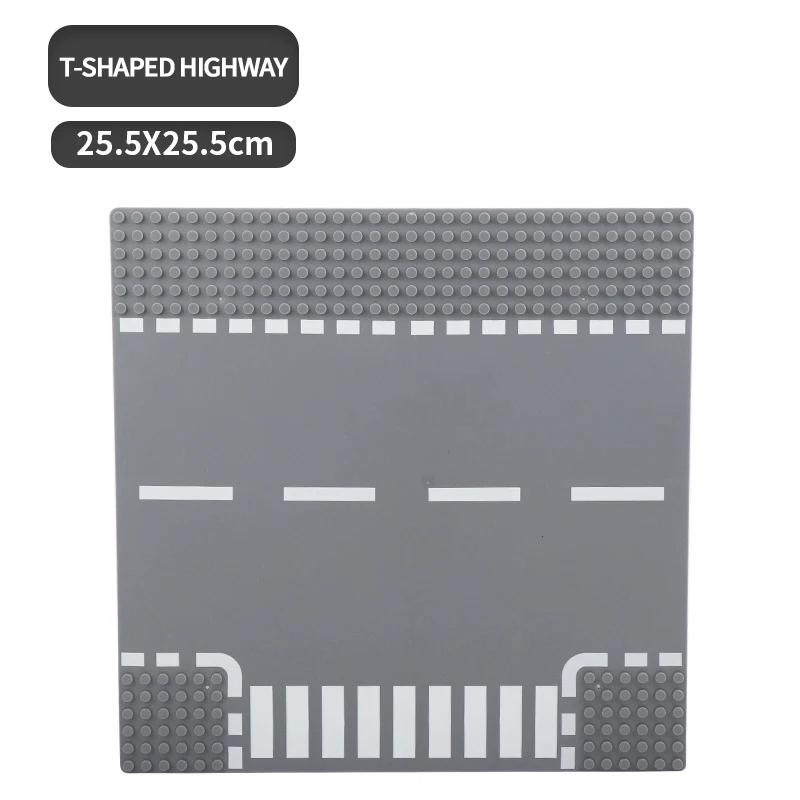 

Non-Toxic Classic Building Block Base Plate City View Traffic Road Figures Construction Toys Bricks 32Dots Plastic Baseplates Kids Gifts
