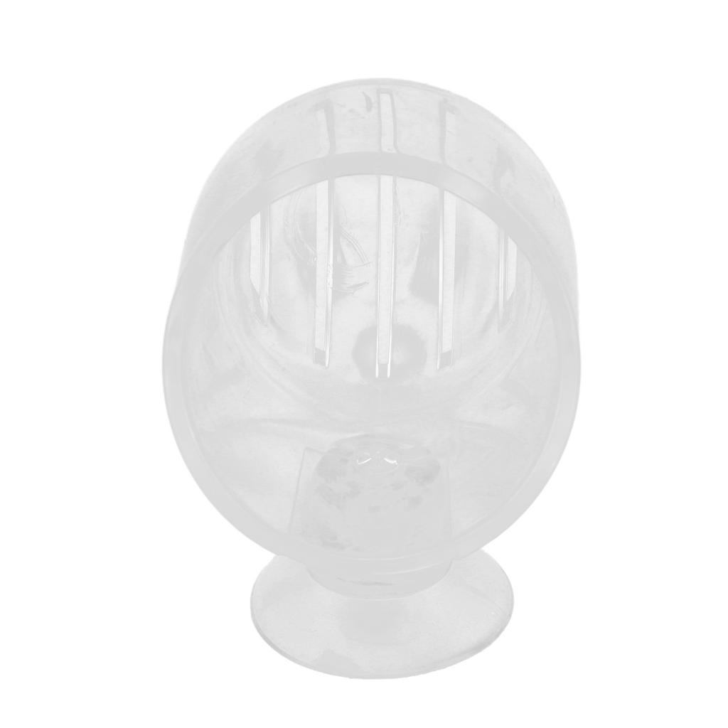 Aquarium Red Worm Feeder Transparent Small Cone Fish Feeding Cup for Brine Shrimp Blood Worm