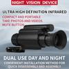NV075 Monocular Night Vision Scope Device Infrared 1080P HD Cross Adjustable 940nm Digital Hunting Telescope Photo Video Record