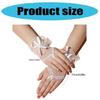 Elegant Lace And Bows Lady Sleeves For Women Enhances Your Look At Conventions And Parties