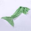 New Mermaid Blanket Plush Office Sofa Blanket Thick Knitted Air Conditioning Blanket Mattress Photography Travel Portable Sleeping Bag