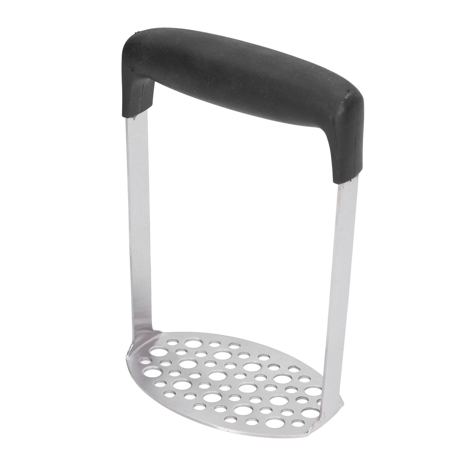 

Potato Pressure Masher Manual Stainless Steel Potato Masher Kitchen Gadget with Anti Slip Handle L