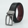 Men's Genuine Leather Belt, Rotatable Pin Buckle Dual-purpose Cowhide Belt