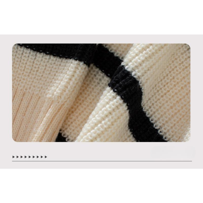 Женские свитера с длинным рукавом и круглым вырезом — фото 12