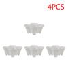 Multi-Layer Stackable Planting Pot Plastic Four-Petal Planter For Balcony Strawberry Vegetable Garden Vertical Growth System