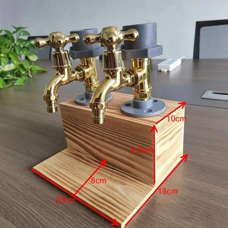 Dispenser per Whiskey con Finitura Legno Carbonizzato per Appassionati di Home Bar
