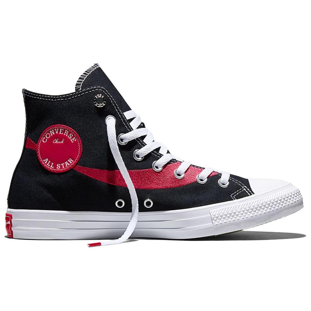 Coca-Cola X Converse Chuck Taylor Classic Bequeme High-Top Canvas-Schuhe Unisex-Sneaker Schwarz A18435C