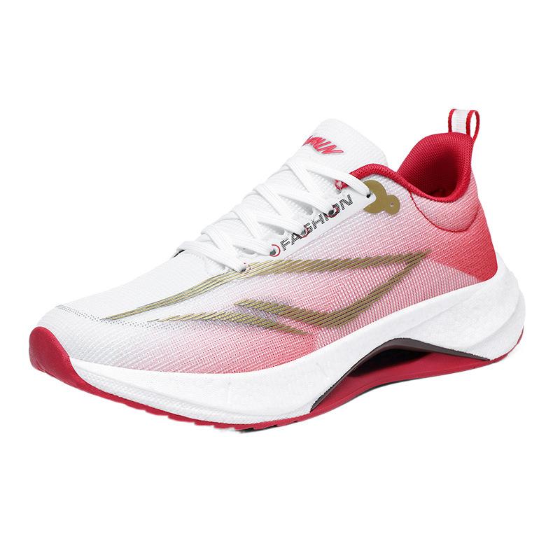 Jesień i zima ultralekkie buty do biegania 21 para casualowe jogging amortyzujące buty do testów fizycznych sportowe modne buty z miękką podeszwą