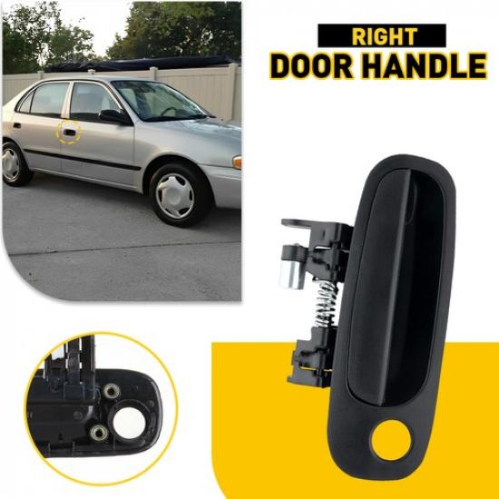 

Fit COROLLA 1998-2002 Outside TOYOTA Black Right Front RH Outer Side Handle Door
