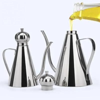 Contenitore per Condimenti Dispenser per Condimenti Aceto Bottiglia per Olio in Acciaio Inossidabile Teiera Atossico Antipolvere Accessorio da Cucina