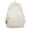 Schoolbag Large-capacity Student Schoolbag Ins Japanese Girl Simple Backpack Korean Version High School Soft Sister Solid Color Backpack