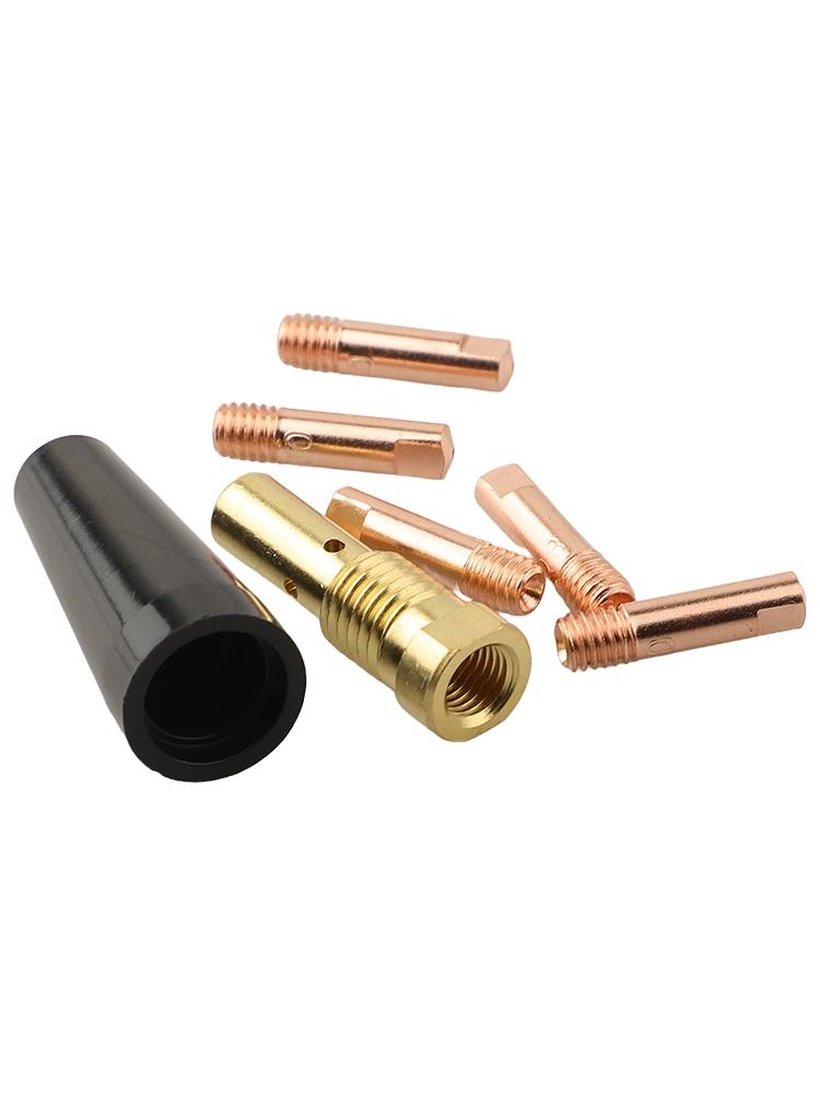 Complete 7PK Nozzle Tip Kit for MIG Welder for Flux Core Welding Projects