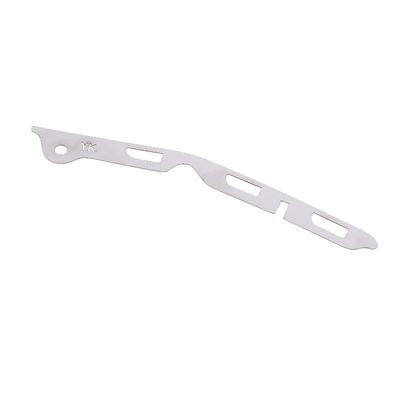 2 Piezas Soporte de Acero Inoxidable para Reparación de Apertura Rota Para Tercera Generación Fit Jazz Gk5 Parachoques Delantero Reparación Placa Metálica Hebilla