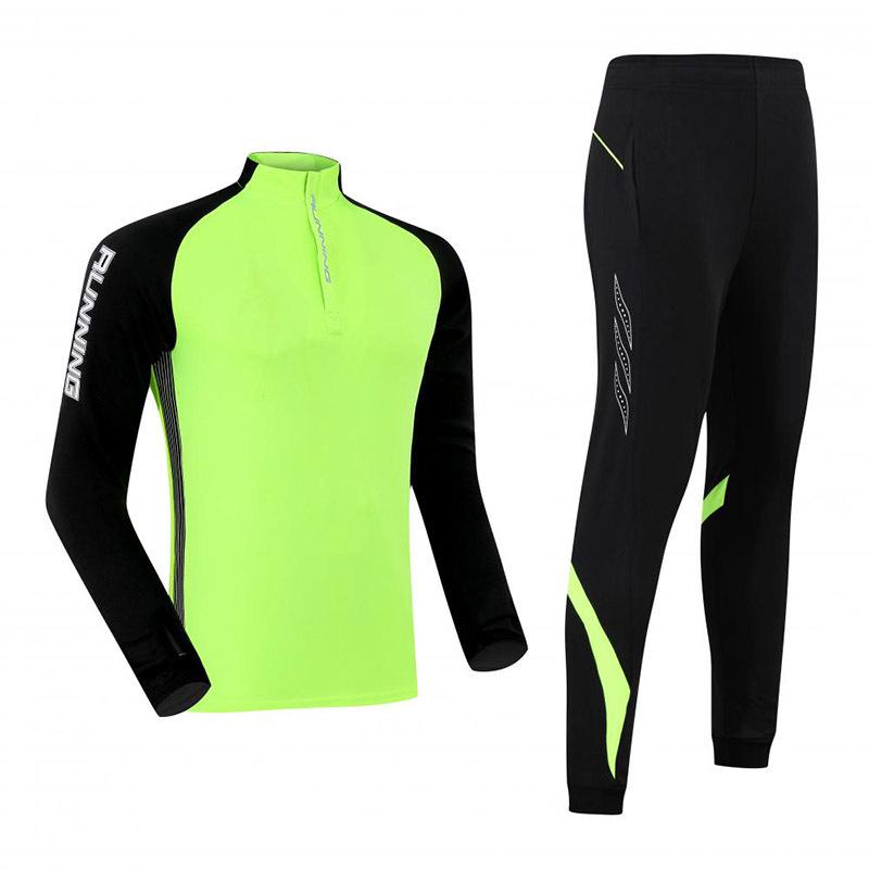 Men's & Women's Autumn/Winter Long Sleeve Football Training Suits - Adult & Children with Printing