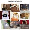 New Detachable Bamboo Purse Handles With Buckle U-Shaped Bamboo Bag Handles 15.5CM Handbag Band Handle Gift Box