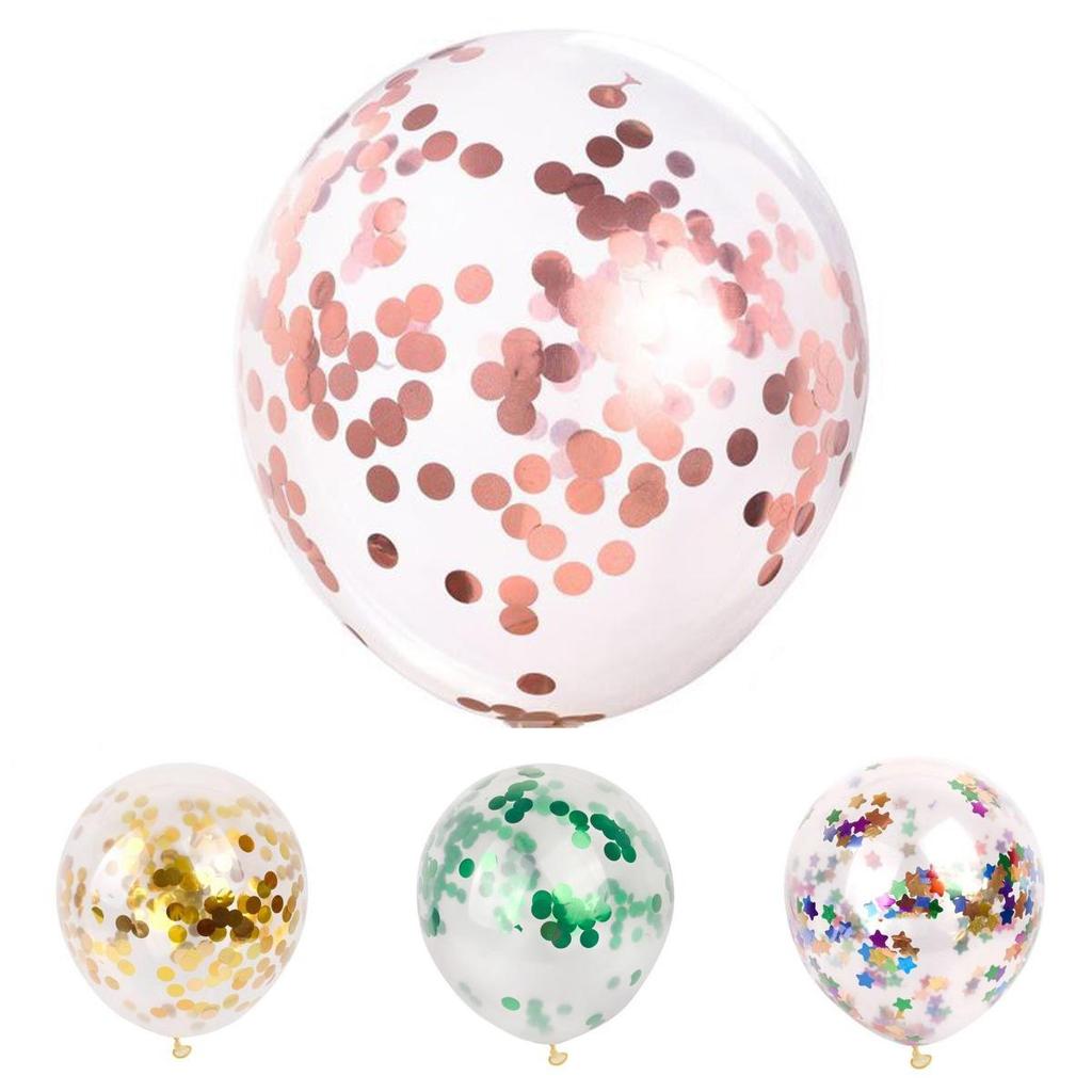Eye-catching 12" Confetti Balloon Latex Helium Enhances Any Party With Colorful Charm