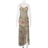 Sexy Sleeveless Floral Print Long Dresses Fashion Women Split Spaghetti Strap Summer Bodycon Casual Beach Evening Party Vestidos