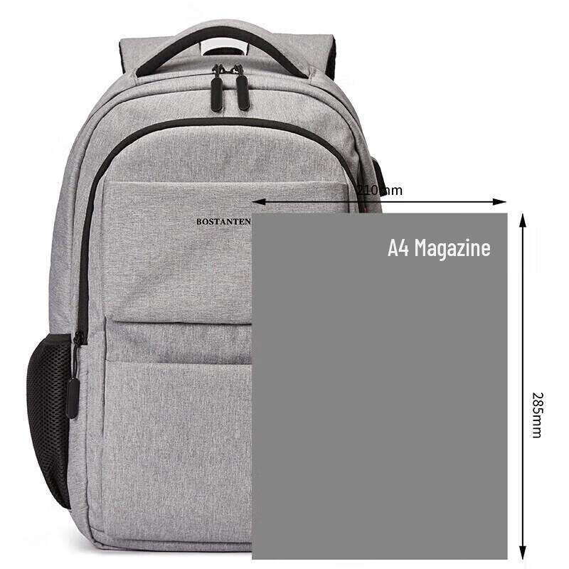 BOSIDANDUN Men's 15.6-inch Laptop Business Travel Backpack