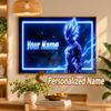 Dragon Ball Vegeta Custom Name Diamond Painting Personalized 5D Full Drill DIY Diamond Art Home Decor