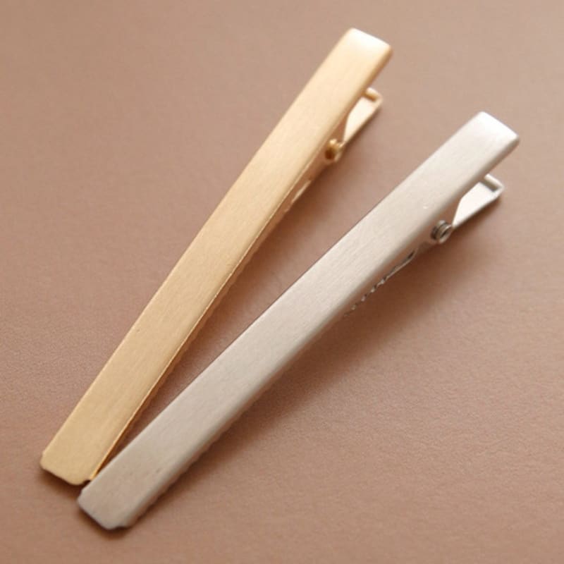 

J.Lauren Small Metal Hair Clip H01196 gold