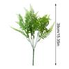 1pc Artificial Ferns For Outdoor Imitation Plants For Indoor Green Plant Stems And Leaves Shrub Branches Fake Ferns Plastic