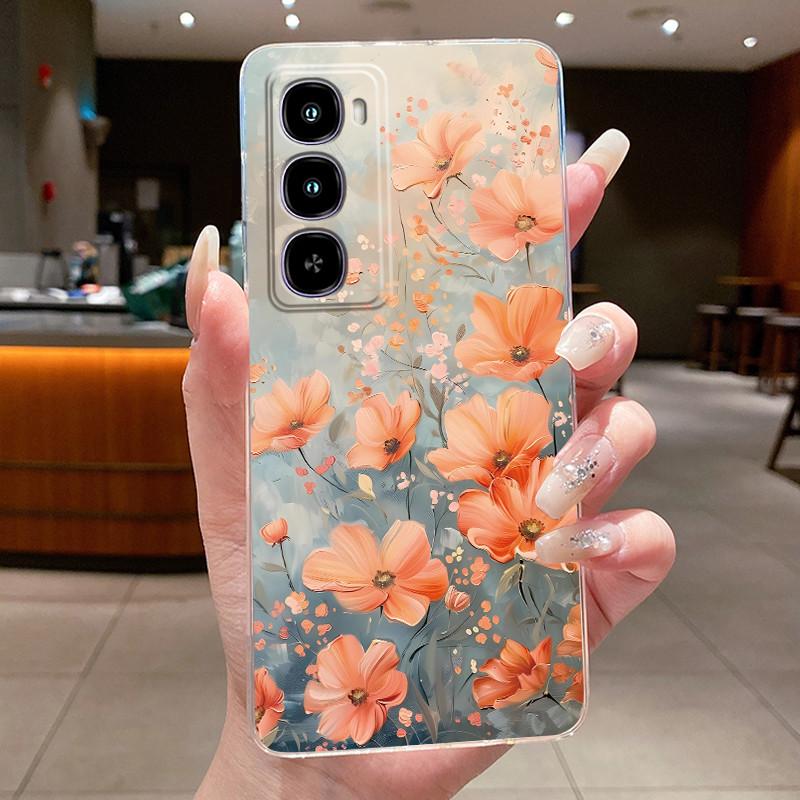Phone Case For Itel City 100 C671L Coque Flower Butterfly Thin Cases ITEL City100 Capa Transparent Funda Soft Silicone TPU Cover