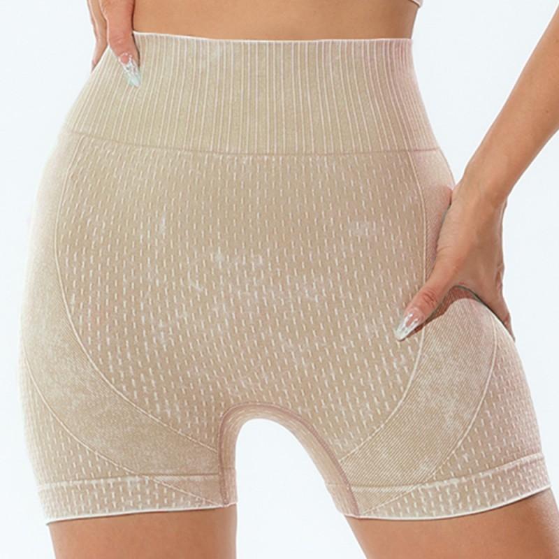 High-Waisted Yoga Shorts Women 3/4 Length Tight Fitness Pants With Butt-Lifting Effect Quick-Dry Stretchy Workout Leggings