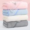 Cartoon Animal Baby Bath Towels Soft Newborn Hooded Towel Blanket Toddler Bathrobe Warm Sleeping Swaddle Wrap for Boys Girls