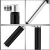 Small Bike Tire Pump Presta & Schrader Portable MTB 120PSI Telescopic Barrel Aluminum-Alloy Bike Pump for Easy Pumping
