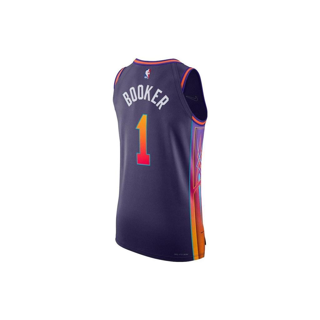 Nike NBA Phoenix Suns City Edition Player Jersey Slim Fit Unisex Basketball Jersey Purple DX8773-535