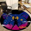 1pc Sailor Moon Eternal Office Round Area Rug, Indoor Mat Suitable For Office, Under Office Chairs Bedroom Living Room Home Decor, Room Deco