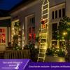Weihnachtsmann Kletterleiter LED Lichterkette - Weihnachtsfeiertags Dekorative Hängelichter