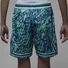 Jordan Logo All Over Print Loose Breathable Knit Sports Shorts Men shorts Foam-Mint-Green FN5863-353