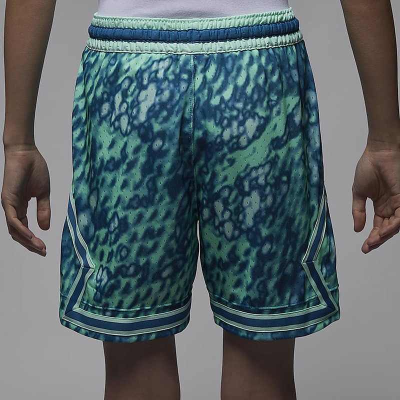 Jordan Logo All Over Print Loose Breathable Knit Sports Shorts Men shorts Foam-Mint-Green FN5863-353