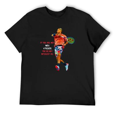 ATP Australian Open 2020 T-Shirt Korean Fashion Summer 2025 Customs Design Your Own Slim Fit T Shirts for Men