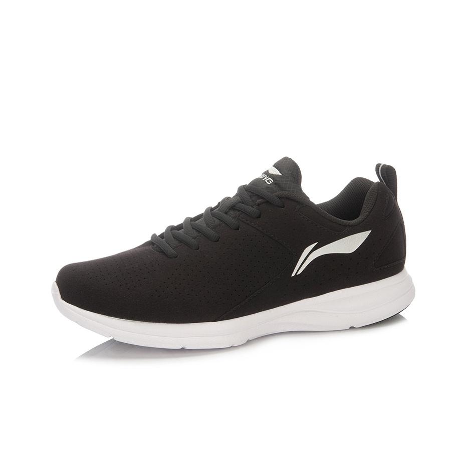 Li-Ning Basic Light Non-Slip Wear-Resistant Low-Top Running Shoes Men Sneakers Black ARBL071-2
