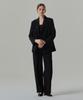 MIND BRIDGE WOMEN [W][Couture] Single-Pleat Wide Belted Slacks - 2 Colors Mypt6270