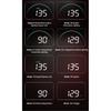M8 Car HUD Head Up Display OBD2 Overspeed Warning Auto Electronic Water Temperature LED Digital Projector Windshield