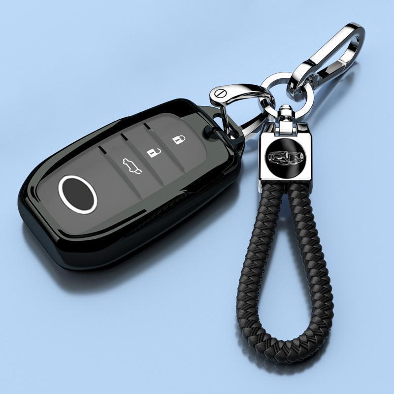 Luxus Schlüsselanhänger-Anhänger für 2025 Toyota Highlander – Unisex, Vollständig geschlossene Schnalle mit 380T Hybridkette